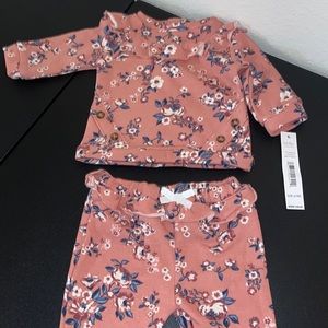 Nicole miller 6/9 month set